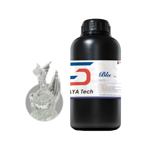 Siraya Tech Blu Clear V2 Resin - For LCD Resin Printers - 1kg