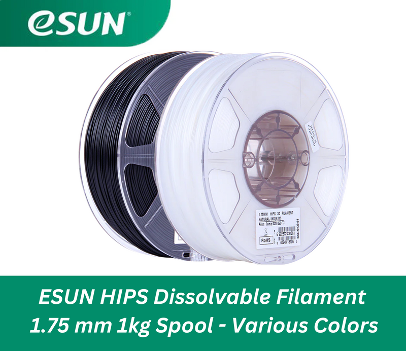 ESUN HIPS Dissolvable Filament 1.75mm 1kg - Various Colors