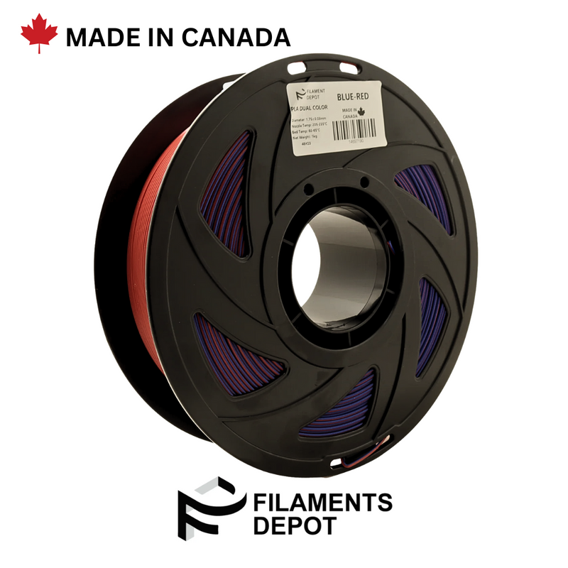 Filaments Depot PLA Dual Color- 1.75mm 1kg
