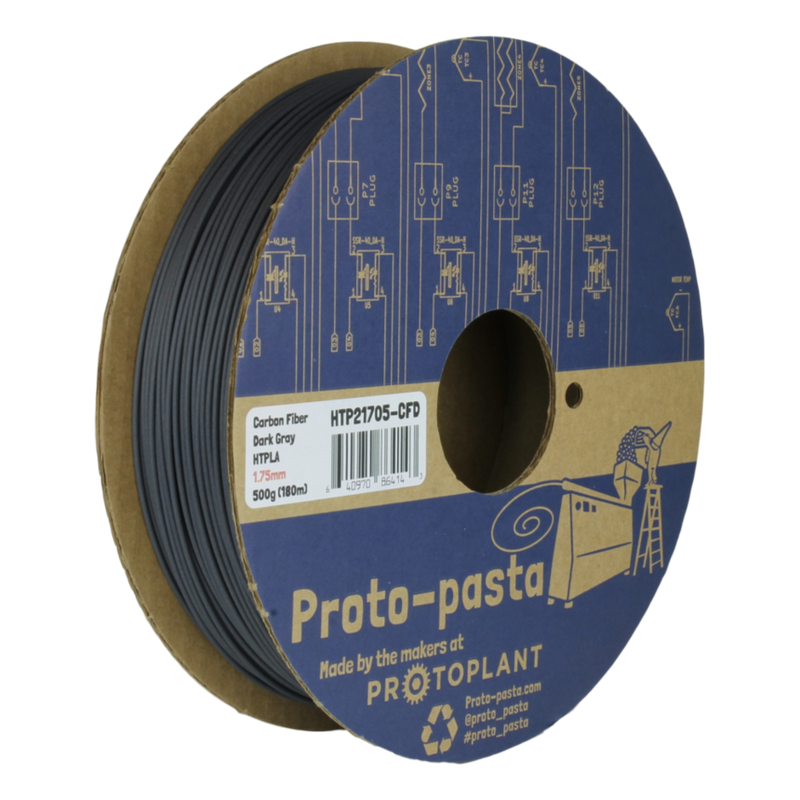 Protopasta High Performance HTPLA - Carbon Fiber - various colors