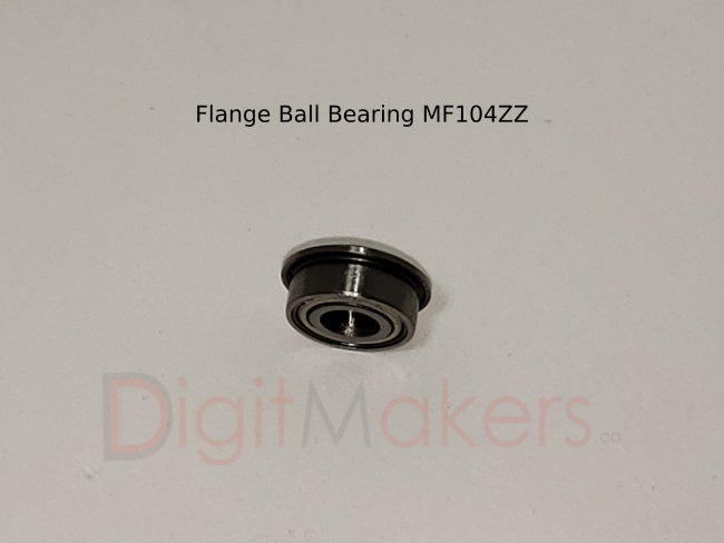Flange Ball Bearing MF104ZZ