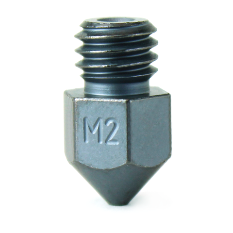 Micro Swiss M2 High Speed Steel Plated Nozzles MK8 various size