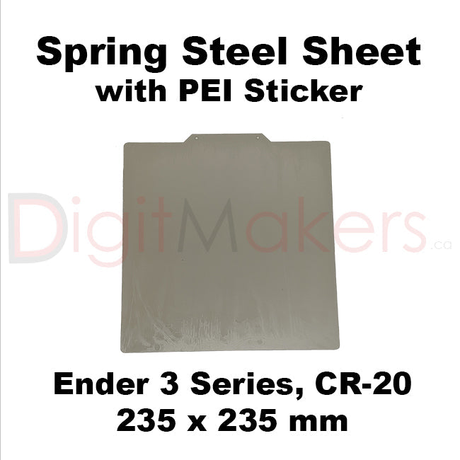 Spring Steel Sheet with PEI Coating Various Sizes