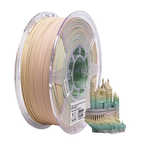 eSUN ePLA Matte Rainbow Filament - 1.75mm 1kg