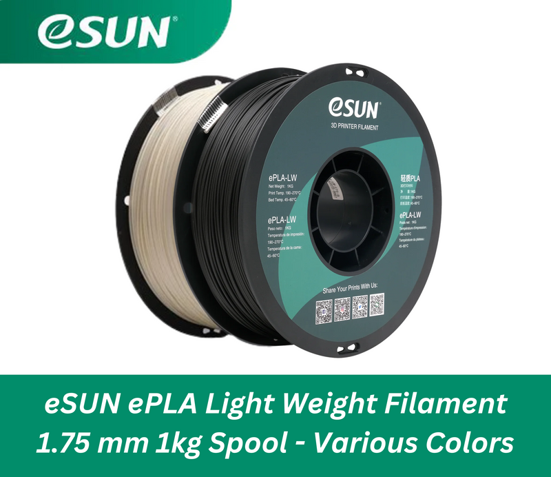 eSUN ePLA Light Weight Filament 1.75mm 1kg - Various Color