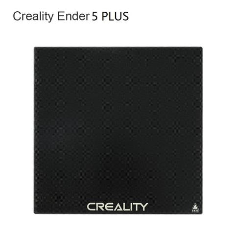 Creality Ender 5 Plus Tempered Glass Carbon and Silicone Bed