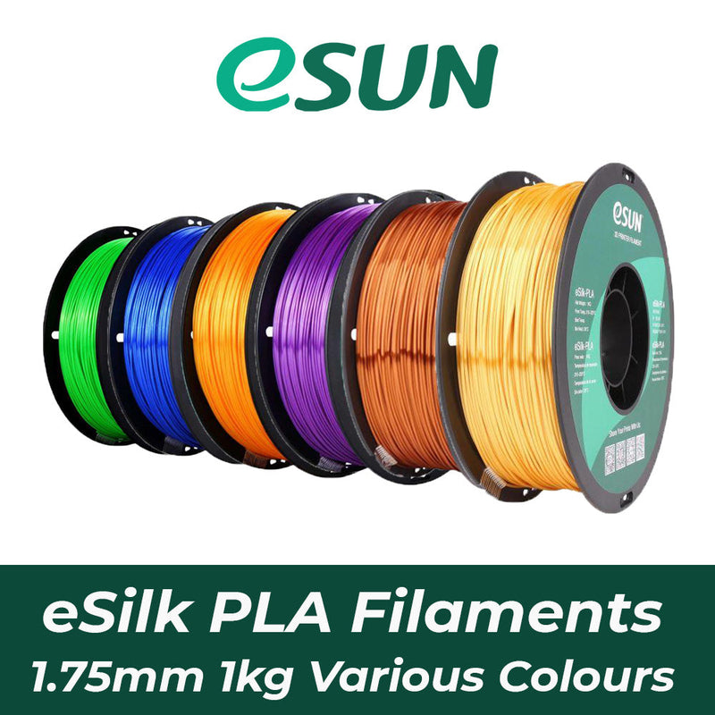 eSun eSilk PLA Filament 1.75mm 1kg Spool Various Colors