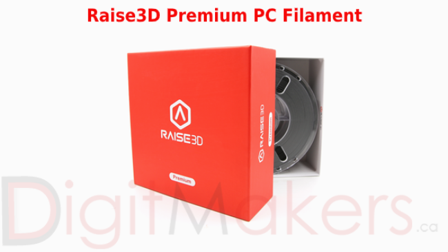 Raise3D Premium Polycarbonate Filament 1.75mm 1kg Spool Various Colors