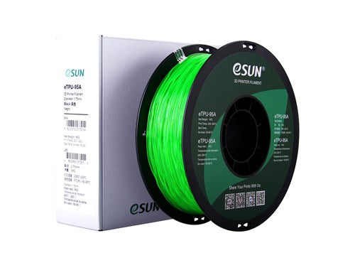 eSun eTPU-95A Filament 1.75mm 1kg Various Colors - Digitmakers.ca providing 3d printers, 3d scanners, 3d filaments, 3d printing material , 3d resin , 3d parts , 3d printing services