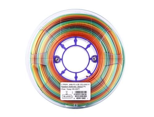 eSun eSilk Rainbow PLA Filament 1.75mm 1kg Spool - Digitmakers.ca