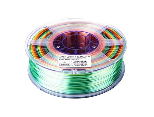 eSun eSilk Rainbow PLA Filament 1.75mm 1kg Spool - Digitmakers.ca