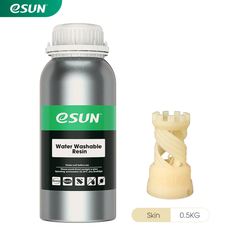 ESUN Water Washable Resin For LCD Printer 500g - various colors