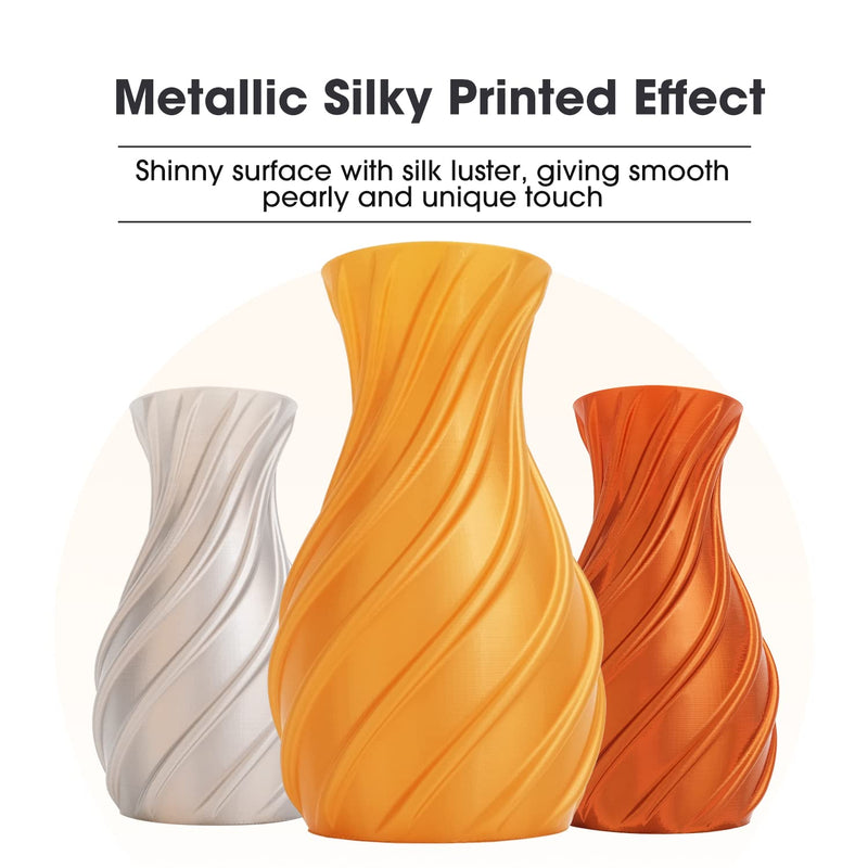 eSun eSilk PLA Filament 1.75mm 1kg Spool Various Colors - Digitmakers.ca