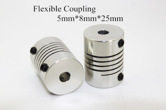 3D printer Flexible Helical Coupling Set of 2