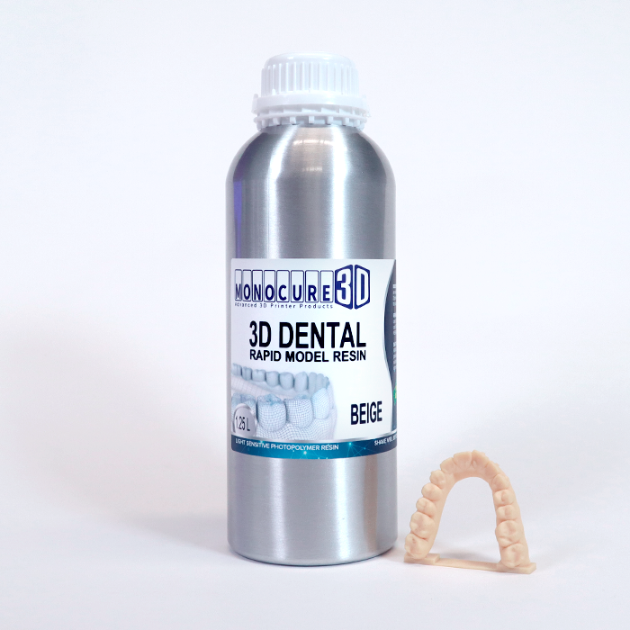 Monocure 3D Rapid DENTAL Resin -  1.25L various colors - Digitmakers.ca