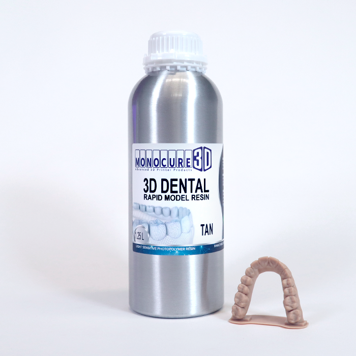 Monocure 3D Rapid DENTAL Resin -  1.25L various colors - Digitmakers.ca