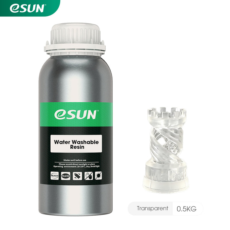 ESUN Water Washable Resin For LCD Printer 500g - various colors