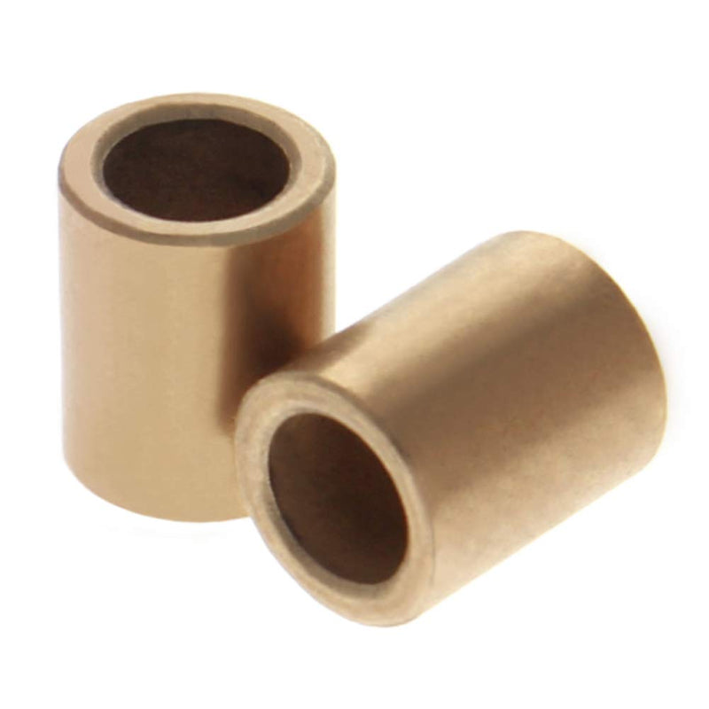 Self Lubricating Brass Bushing 8mmx12mmx15mm - Digitmakers.ca