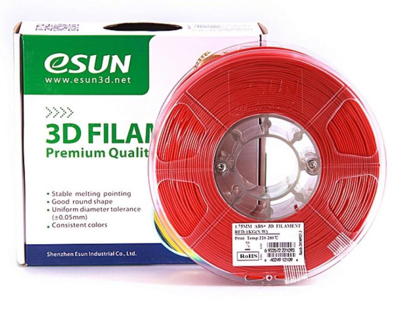 eSUN ABS+ Filament 1.75 mm 1kg Spool - Various Colors