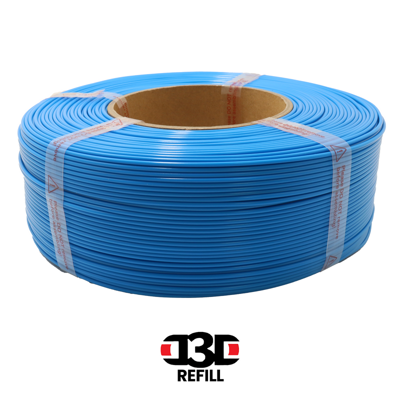 D3D PLA Tough Refill - Bambu Lab Spool Compatible - 1.75mm 1kg - Various Colors