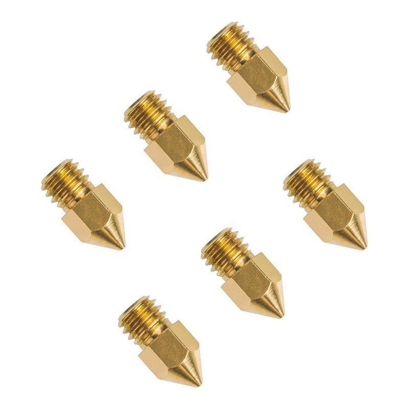 Official Creality Brass MK8 Nozzle 1.75mm - Various Sizes - Digitmakers.ca