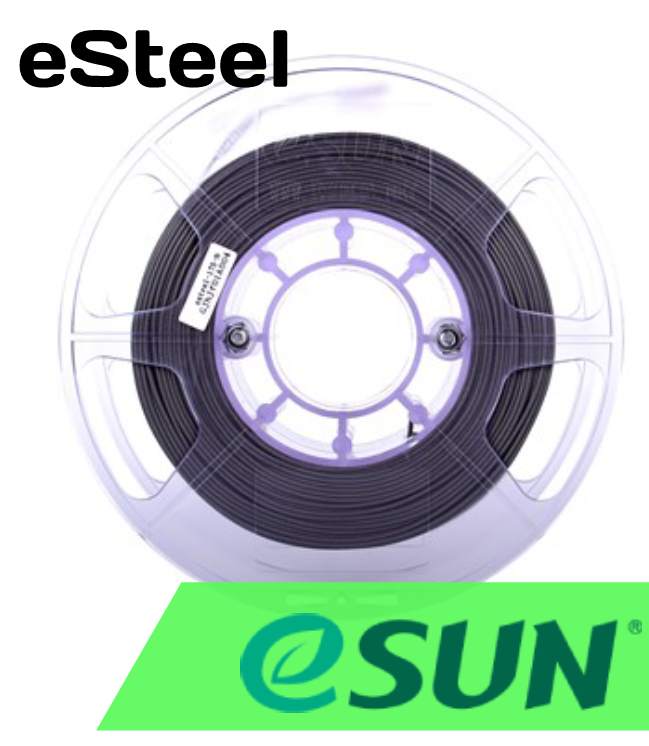 ESun eSteel 1.75mm 0.5kg Spool