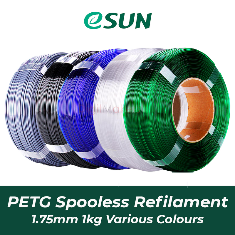 ESun PETG ReFilament 1.75 mm 1kg Spooless - Various Colors