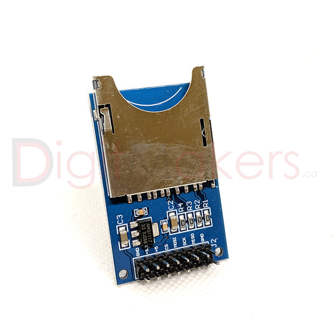 SD Card Reader Module - Digitmakers.ca providing 3d printers, 3d scanners, 3d filaments, 3d printing material , 3d resin , 3d parts , 3d printing services