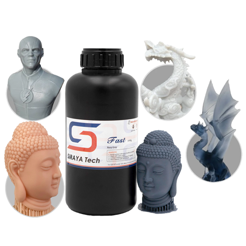 Siraya Tech Fast (ABS-Like) Resin - Various Colors - 1kg - Digitmakers.ca