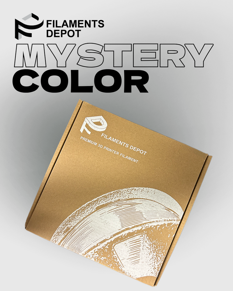 Filaments Depot PLA 1.75mm 1kg - Mystery Color