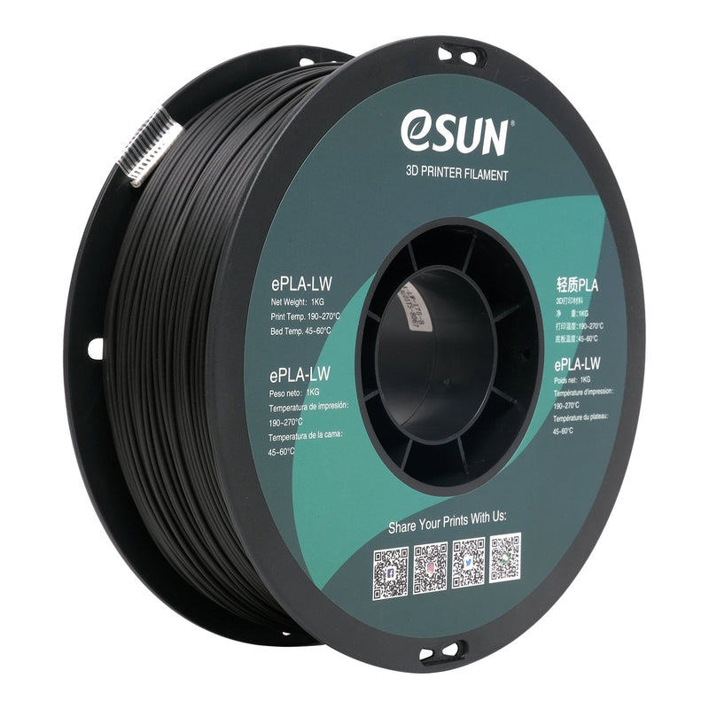 eSUN ePLA Light Weight Filament 1.75mm 1kg - Various Color