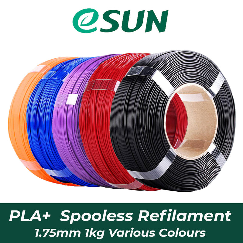 eSUN PLA+ ReFilament 1.75 mm 1kg Spooless - Various Colors