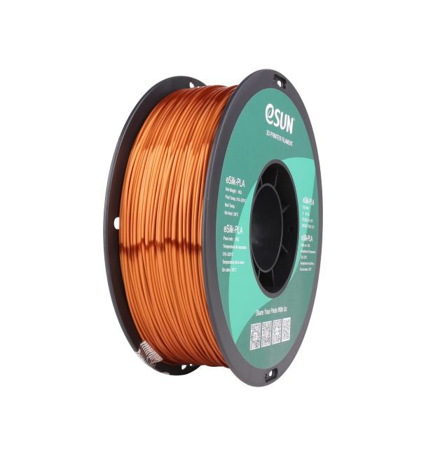 eSun eSilk PLA Filament 1.75mm 1kg Spool Various Colors - Digitmakers.ca providing 3d printers, 3d scanners, 3d filaments, 3d printing material , 3d resin , 3d parts , 3d printing services