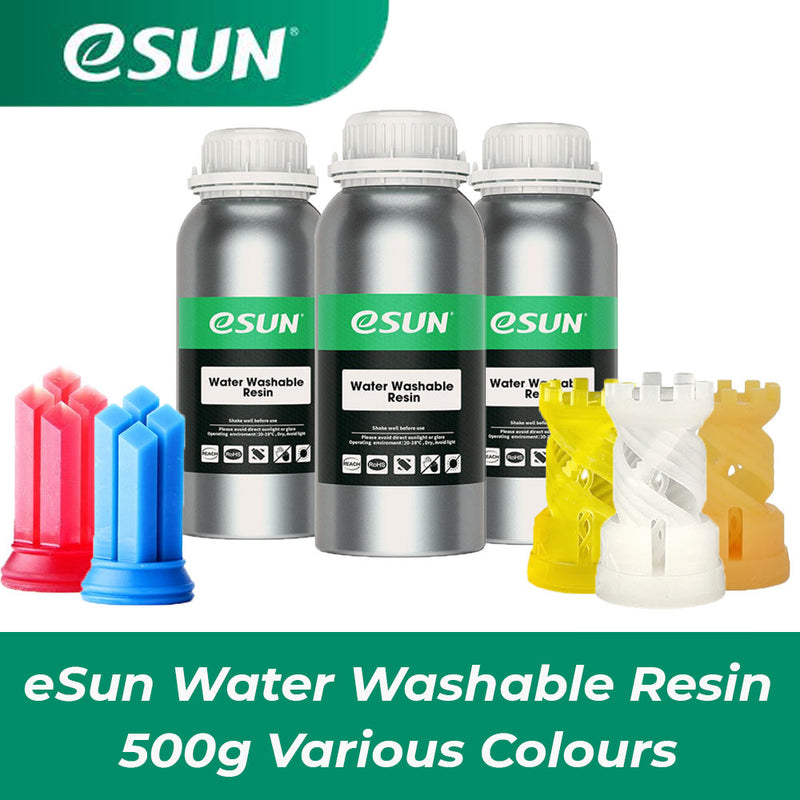 ESUN Water Washable Resin For LCD Printer 500g - various colors