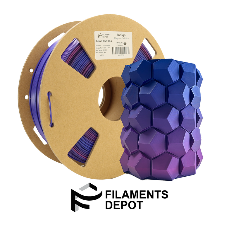 Filaments Depot Gradient PLA - 1.75mm 1kg