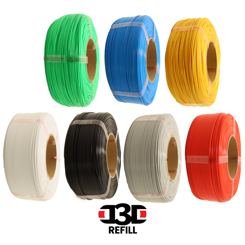 D3D PETG Refill - Bambu Lab Spool Compatible - 1.75mm 1kg - Various Colors