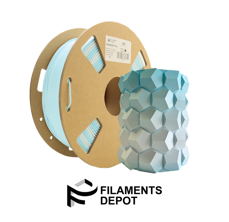 Filaments Depot Gradient PLA - 1.75mm 1kg