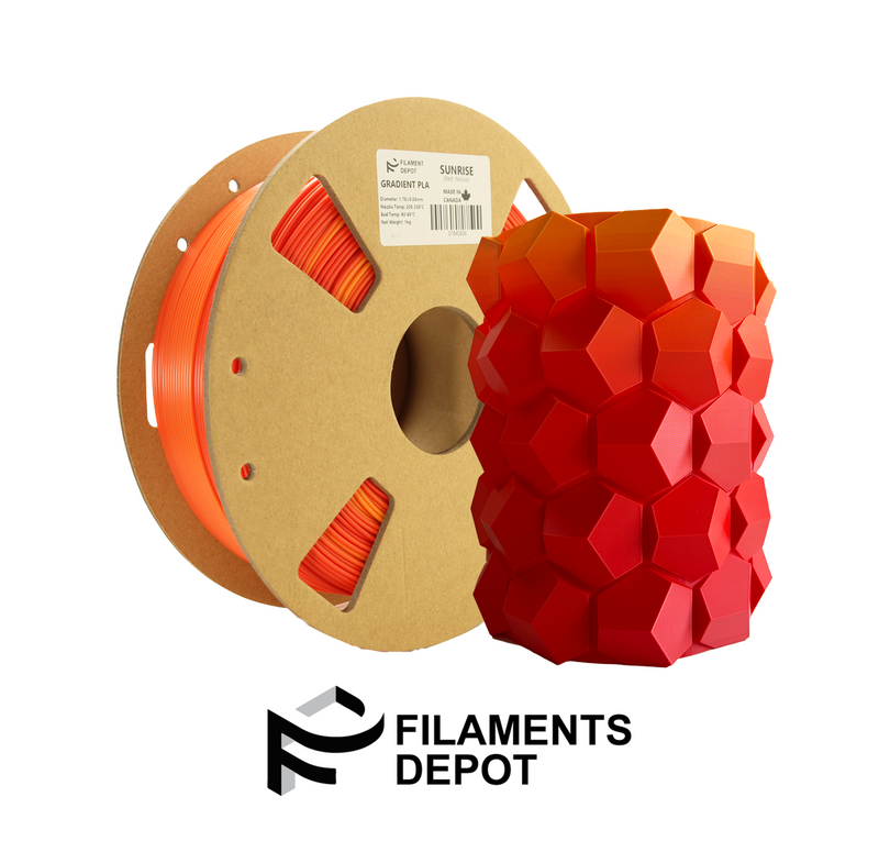 Filaments Depot Gradient PLA - 1.75mm 1kg